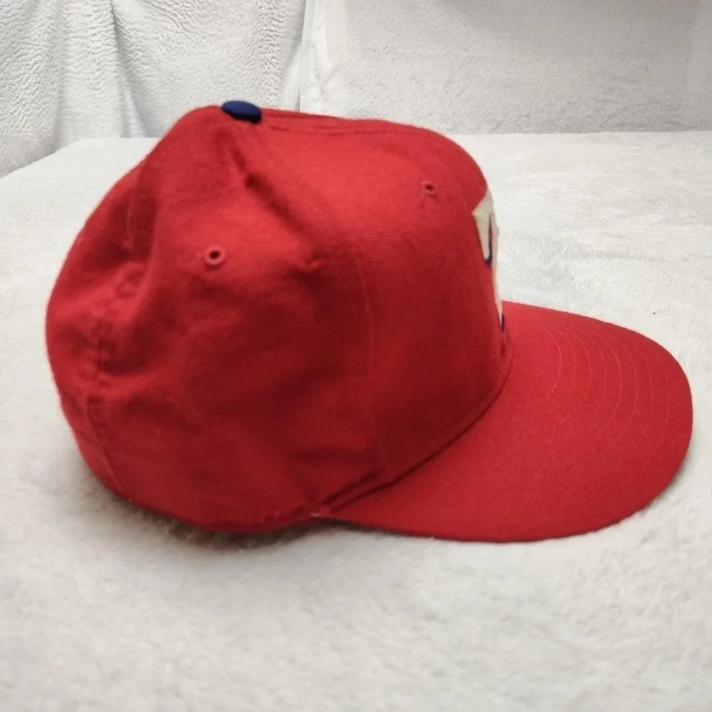 VTG Texas Rangers Fitted Hat 7 3/8 New Era 5950 Diamond Collection Pro Model USA